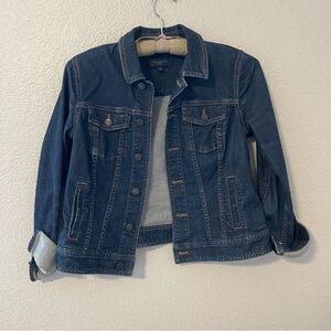 Talbots Women’s Denim Jean Jacket Small Petite